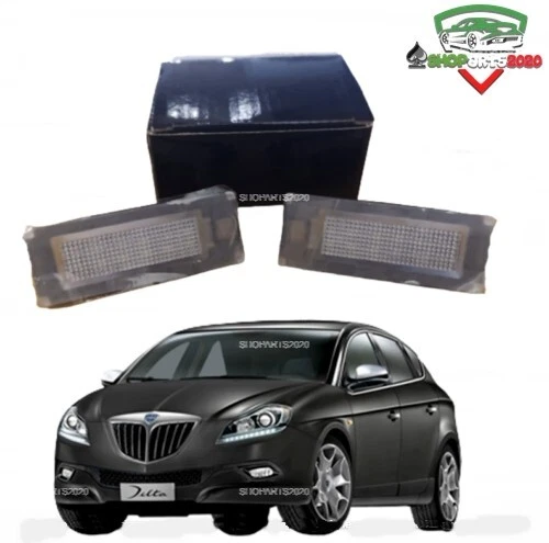 Luci Targa LED Per Lancia Musa 2004-2012 - Lampade Bianche, Impermeabili, Facile Installazione, 2 Pezzi - Foto 7