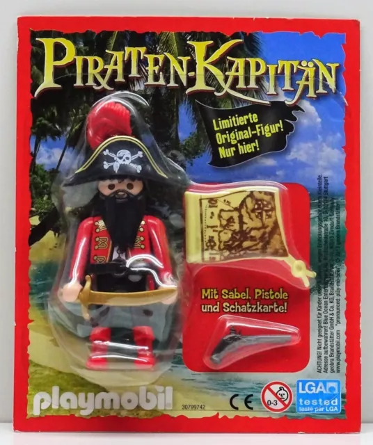 PLAYMOBIL 30799742 Piratenkapitän, von 2012 NEU! OVP! TOP!