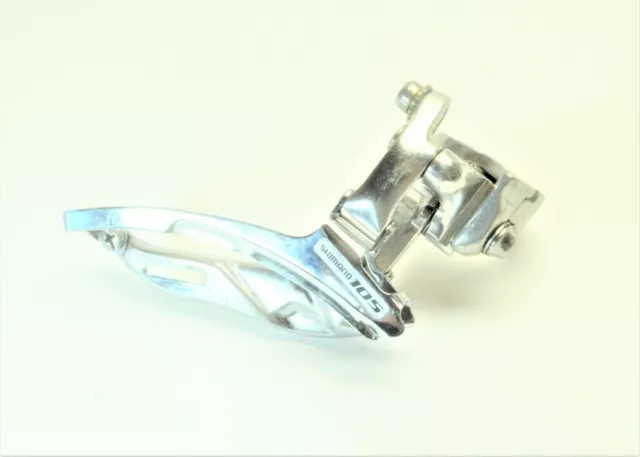 Shimano 105 Bicycle Braze-On Triple Ring Front Derailleur 34.9 Mm Clamp Fd-5504 Shimano 105 Bicycle Braze-On Triple Ring Front Derailleur 34.9 Mm Clamp Fd-5504