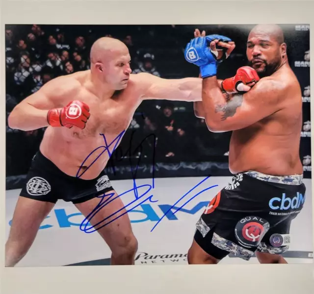 Fedor Emelianenko signed 11x14 Photo #3 UFC MMA autograph (B) ~ Beckett BAS Holo