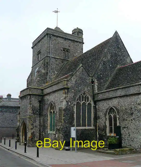 Photo 6x4 The Church of St Thomas a Becket, Cliffe, East Sussex Lewes The c2009