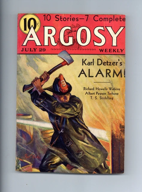 Argosy Part 4: Argosy Weekly Jul 29 1933 VG