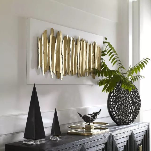 Lev Iron Modern Wall Decor Xxl 55" Wall Art Uttermost 04320
