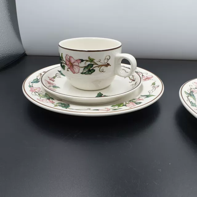 Set De 2 Petits Dejeuners 3 Pieces Ceramique Villeroy Et Boch Palermo 1970 - N°3 2