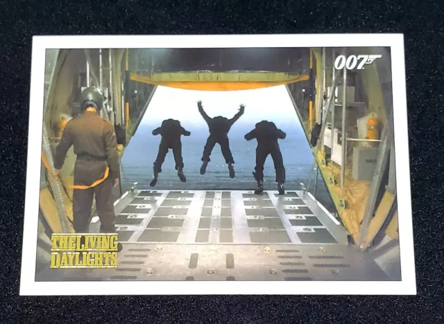 2016 James Bond Archives Spectre The Living Daylights Gold #3 Serial # /125