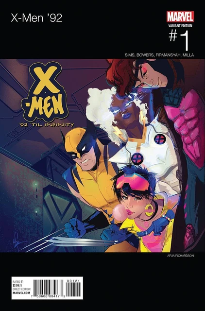 X-Men 92 #1 Richardson Hip Hop Var Marvel Comics
