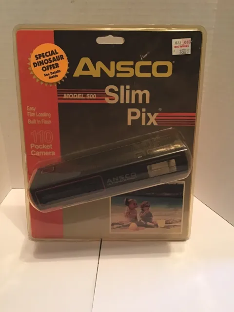 Nueva cámara delgada vintage Ansco Pix