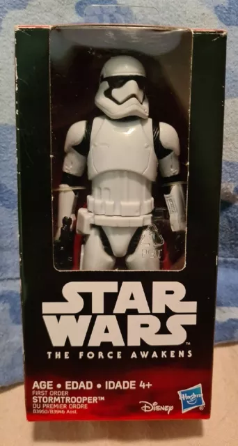 Star Wars The Force Awakens First Order Stormtrooper 6 Inch Action Figure NEW