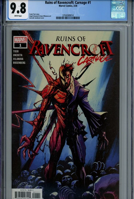 Ruins of Ravencroft: Carnage #1 Marvel CGC 9.8 NM/M (2020)