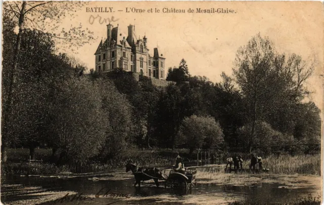 CPA AK BATILLY - L'Orne et le Chateau de MESNIL-Glaise (356703)