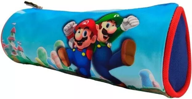 Trousse scolaire ronde Super Mario