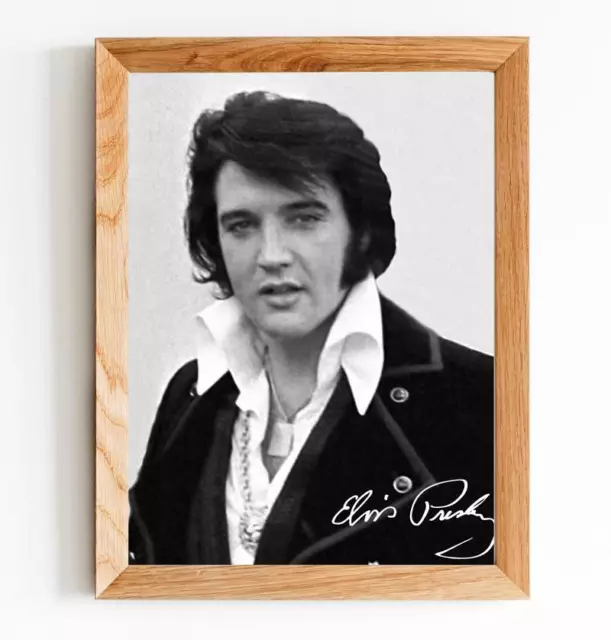 Repro-Autogramm - Elvis Presley - 11,4 x 14,3cm - Musiker - Sänger 2