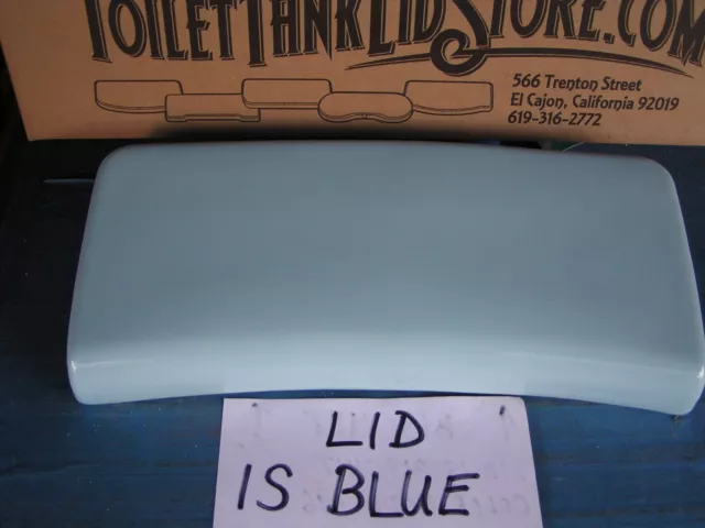 Eljer 1580 Toilet Tank Lid Windsor Model LIGHT BLUE color 151-1580 3C