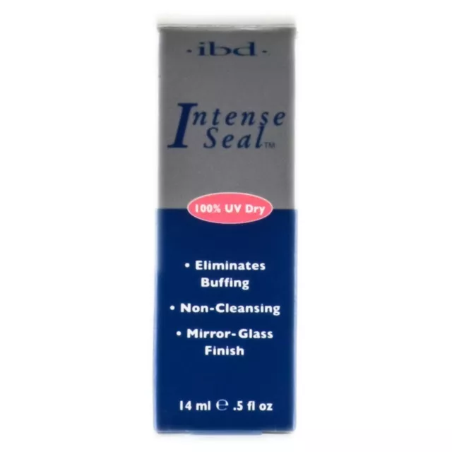 IBD Intense Seal LED/UV 0.5fl.oz No Cleanse Top Coat Gel Builder