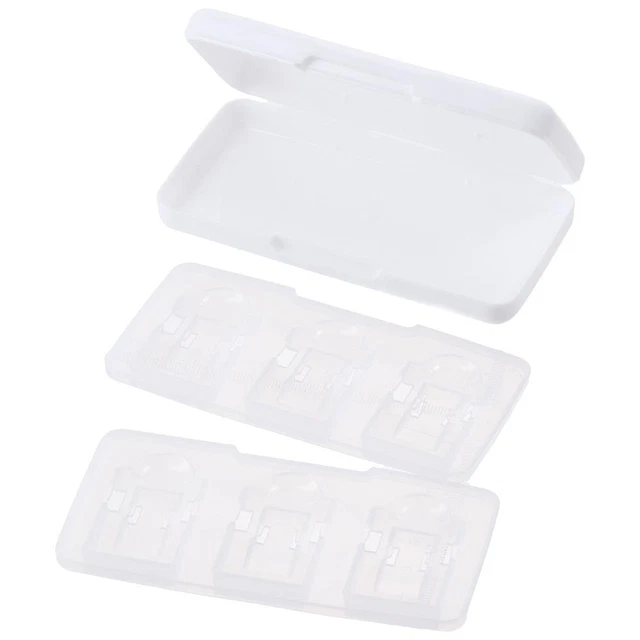 Étui De Rangement Pour 15 Cartes Micro SD/TF - Acrylique Transparent - Fermeture Magnétique - Design élégant Bambou