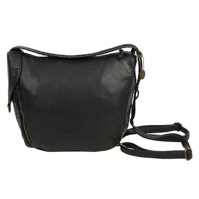 Sac à dos convertible bandoulière The Joia sac à main noir sac végétalien sac bandoulière 3