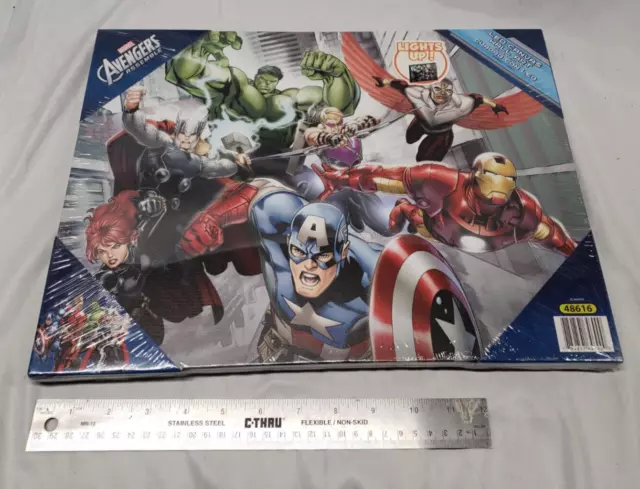 Marvel Avengers LED Light Up Canvas Wall Art