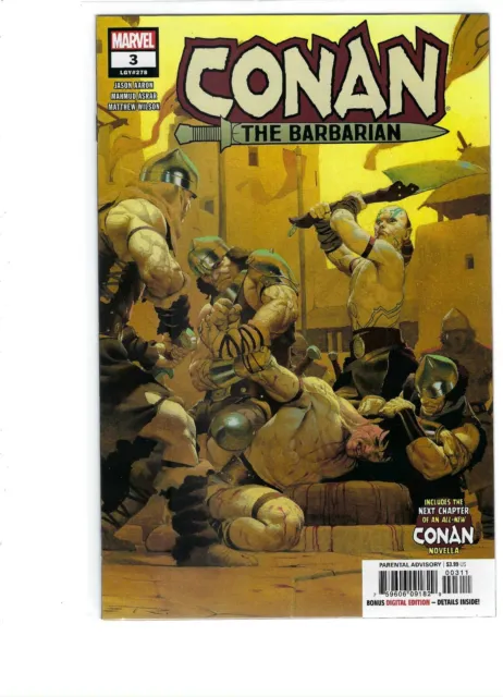 Conan The Barbarian  3  - Jason Aaron  - 2019 Series  - Marvel Comics