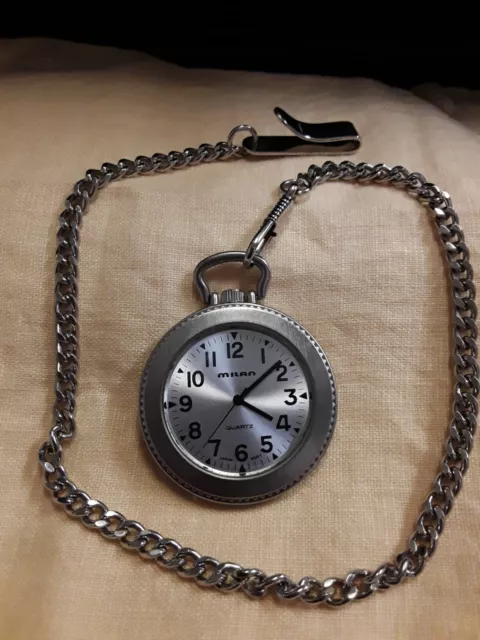 Milan pocket watch japan movt sale