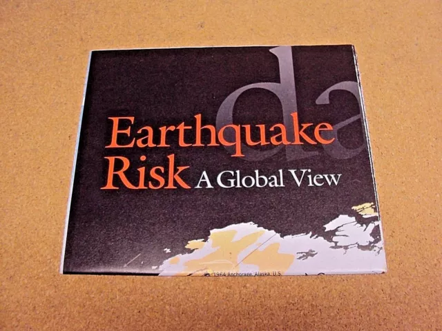 National Geographic Revista Abril 2006 Mapa Terremoto Riesgo - A Global Vista