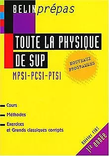 Toute la physique de Sup MPSI-PCSI-PTSI von Fiat, Olivier | Buch | Zustand gut