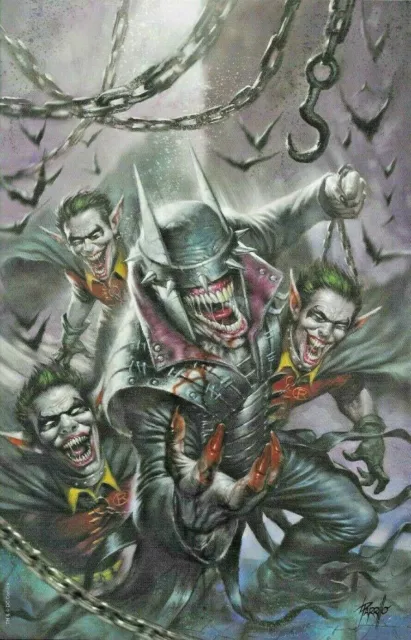The Batman Who Laughs #1 Lucio Parrillo Color Variant Cover (C) DC Comics