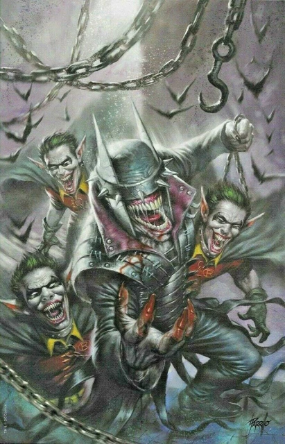 The Batman Who Laughs #1 Lucio Parrillo Color Variant Cover (C) DC Comics