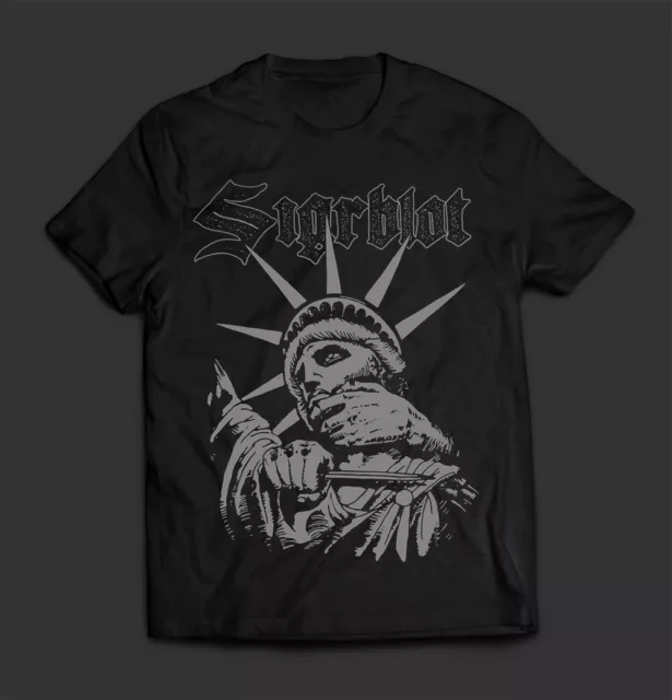 SIGRBLOT – Statue Of Liberty (w/backprint) T-SHIRT