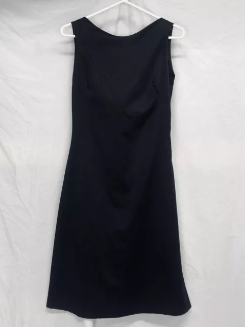 Meg Shops Black Sleeveless Black Dress Size 4 Womens 2