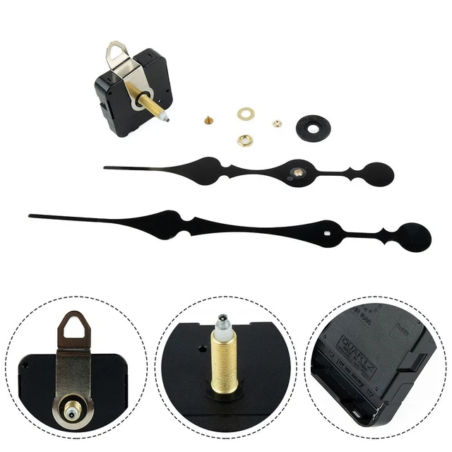Eje Largo Gran Torque Reloj de Pared Movimiento Reloj Metal Kits de Mano Reloj Movimientos