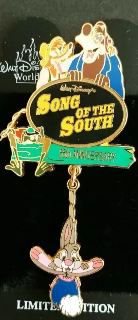 Disney pin Song of the South - 55th Anniversary brer Fox Rabbit and Bear MOC