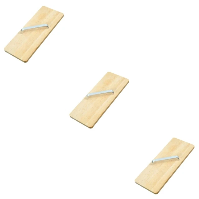 3 stücke Home Küche Schneide Nudeln Board Holzplatte Teigfeld Halterung