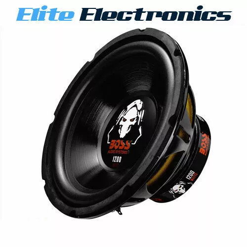 Boss Audio P10Svc Phantom Series 10" 600W Rms Single 4Ω Subwoofer Car