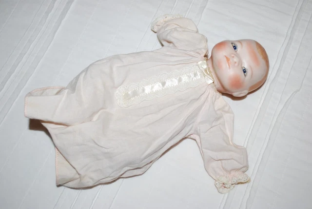 Vintage - Grace S Putman Doll Bisque Head & Hands Cloth Body