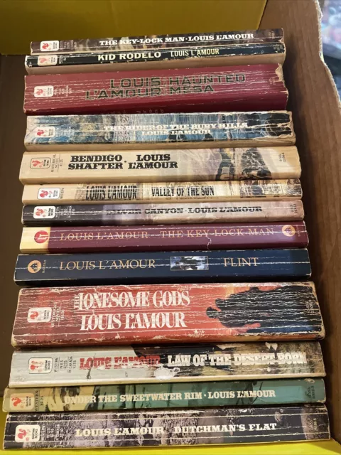 Lot Of Louis L’Amour Books