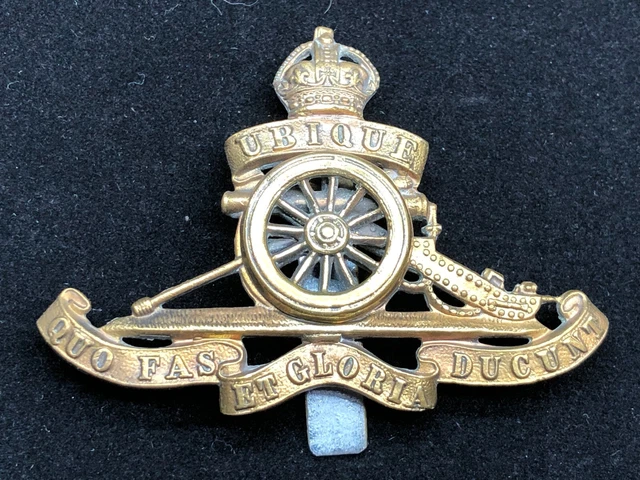 ORIGINAL WW1 BRITISH Army Royal Artillery Cap Badge £12.00 - PicClick UK