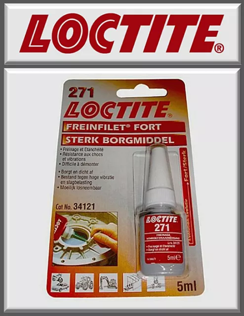 Frein Filet Loctite 243 Solex/Mobylette/Moto/Auto - Chebco (ex