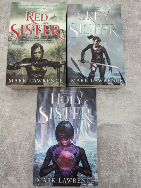 Mark Lawrence Book of the Ancestor Series 3 Books Collection Set Red Sister