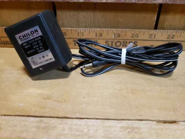 Vintage Chilon Electronics AC Adaptor Model No DIA3590 MFD84W Power Supply Cord