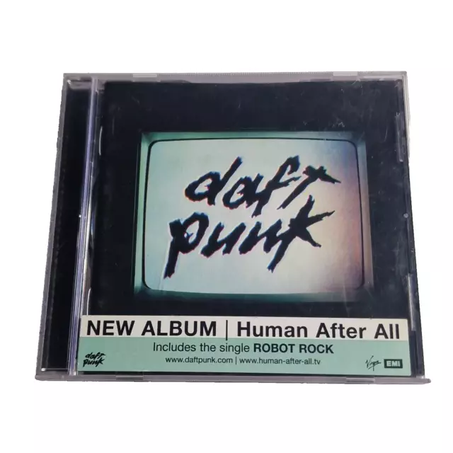 Daft Punk: Human After All (CD Album, 2005) Virgin Records EMI CDV0996