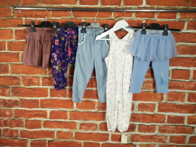 Baby Girls Bundle Age 9-12 Months M&S Next Etc Leggings Romper Skirt Frozen 80Cm