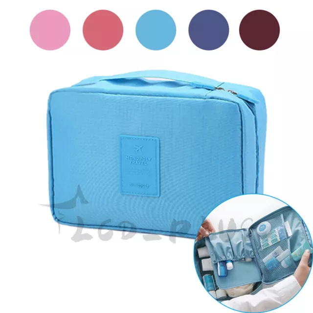 Multifunction Cosmetic Bag Makeup Case Pouch Toiletry Wash Organizer Travel Bag