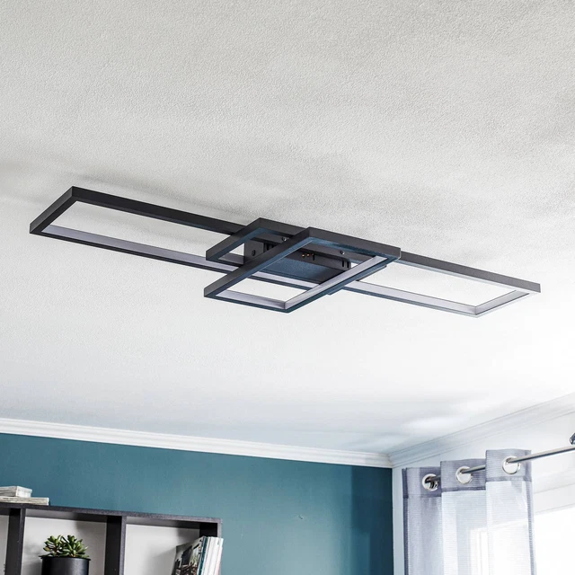 Lampada da soffitto LED Manelia telecomando WIZ Smart App CCT RGB dimmerabile Lindby