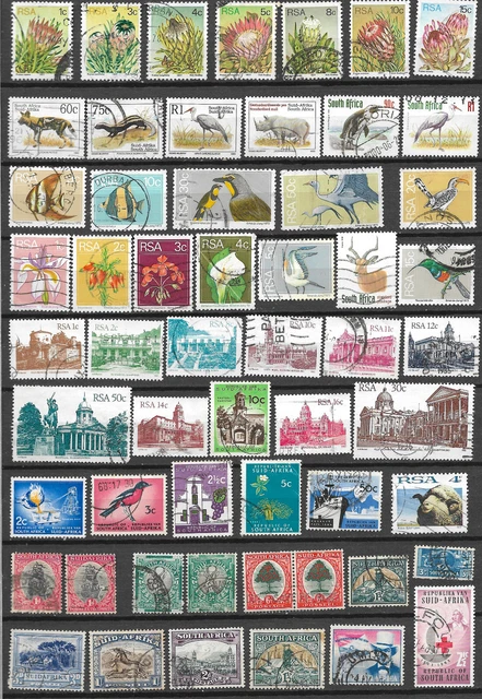 Timbres d'Afrique du Sud 2 timbres