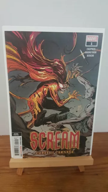 Scream: Curse of Carnage #1 NM 2nd print Variant Cover By: Chris Mooneyham