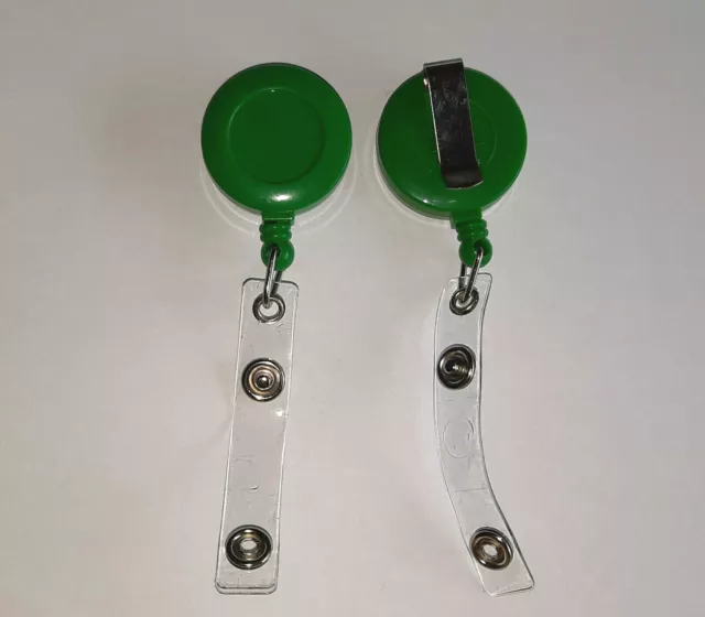 2 Set Schlüsselanhänger Aufrollmechanismus JOJO Gürtelclip Ausziehbar