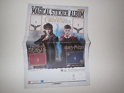 Panini FANTASTIC BEASTS CRIMES OF GRINDELWALDSELECT YOUR LENTICULAR Stickers 