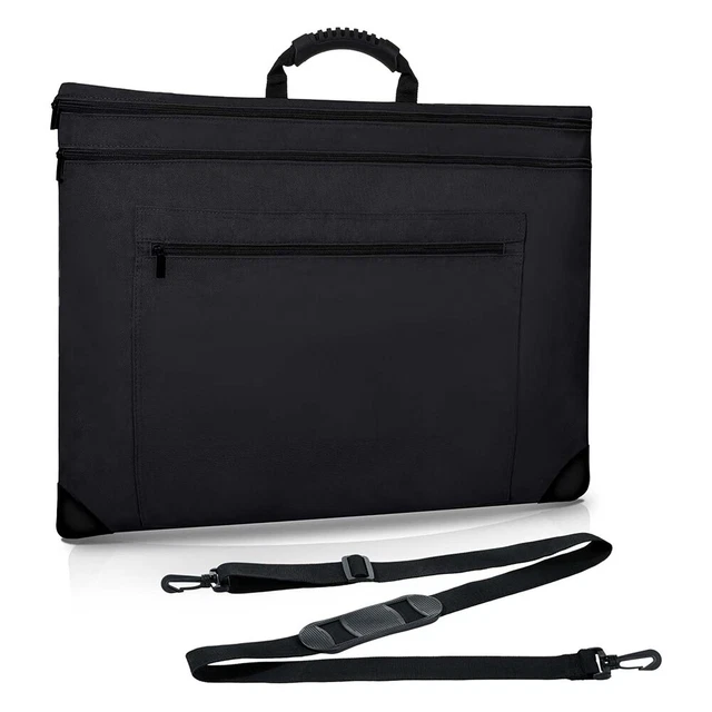 Housse De Protection Grosse Caisse Portable Étanche En Tissu Oxford Noir 62x55cm - Avec Poignée Et Rembourrage