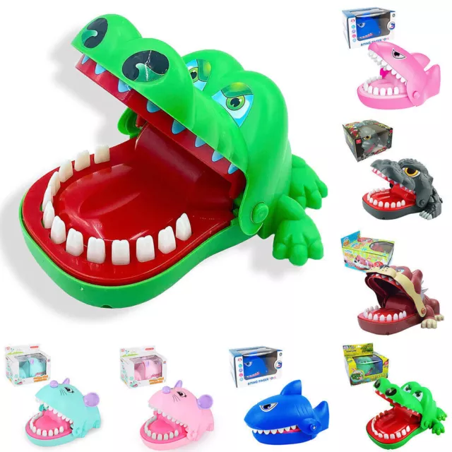 Funny Large Crocodile Mouse Dog Animal Mouth Dentist Bite Finger Game Toy Gifts