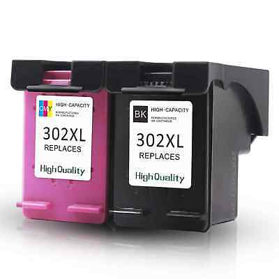 ✅ Kit 2 Cartucce Compatibili Hp 302 Xl Nero+Colore Stampante Deskjet 3830 3832 ✅ 3